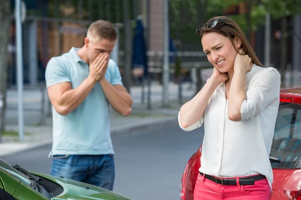 Man Upset After Giving Woman Whiplash In Car Accident