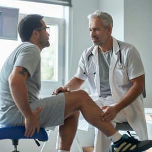 A chiropractor in a Personal Injury Clinic in Nashville