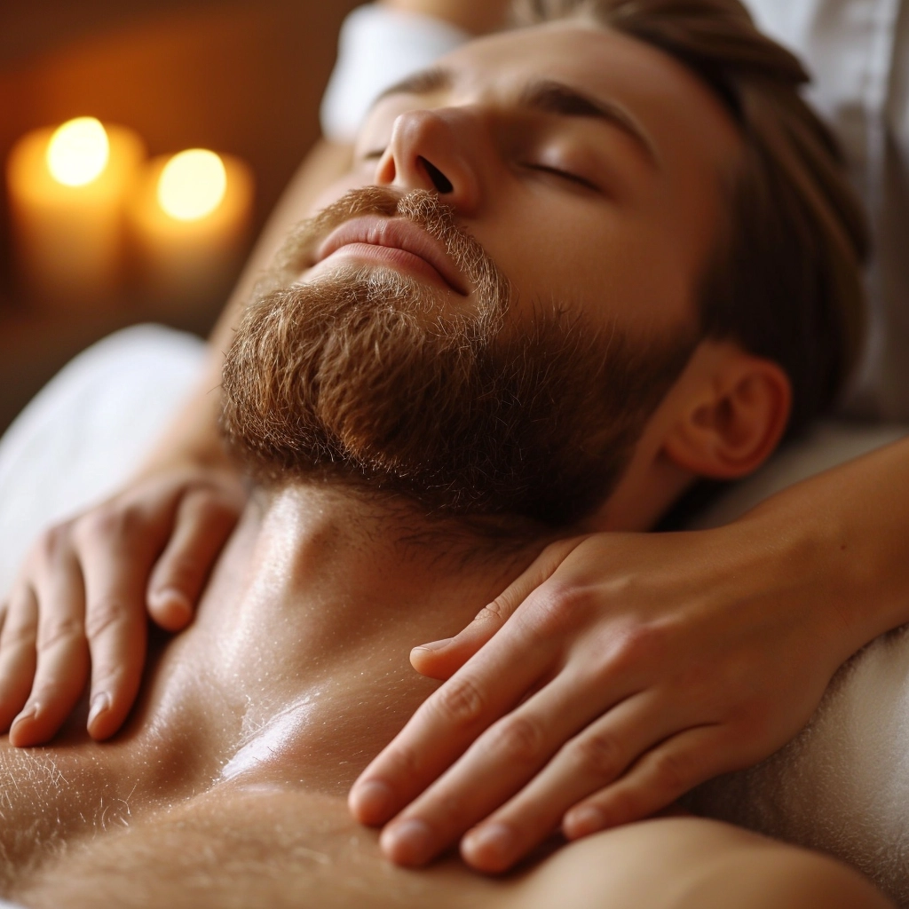 Chiropractor in Pegram, TN performing a neck adjustment